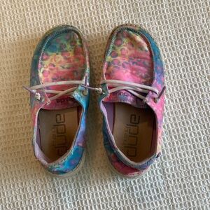 Kids Hey Dude slip-ons size k13